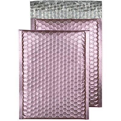 Blake Colour Packaging 250 x 180 mm 70 Mu Burbuja metálica Despegar y sellar (MTBP250) Rosa bebé Paquete de 500 Blake Colour Packaging 250 x 180 mm 70 Mu Burbuja metálica Despegar y sellar (MTBP250) Rosa bebé Paquete de 500