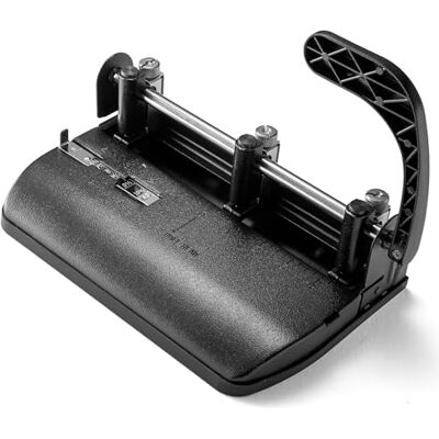 OFFICEMATE 2-3 Hole Punch,Adjustable w/Lever Handle,Punch 32 Sheets,BK, Sold as 1 Each OFFICEMATE 2-3 Hole Punch,Adjustable w/Lever Handle,Punch 32 Sheets,BK, Sold as 1 Each