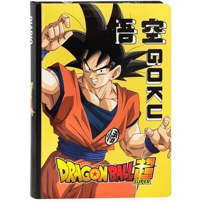 Franco Cosimo Panini Dragon Ball Agenda escolar oficial Dragon Ball, agenda escolar de 12 meses, ideal para la escuela primaria, cubierta acolchada y 320 páginas interiores impresas a color, idea de regalo para niños Franco Cosimo Panini Dragon Ball Agenda escolar oficial Dragon Ball, agenda escolar de 12 meses, ideal para la escuela primaria, cubierta acolchada y 320 páginas interiores impresas a color, idea de regalo para niños