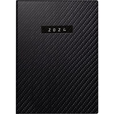 rido/idé Calendario diario "Carbon" modelo Technik III 2024 1 página = 1 día tamaño de la hoja 10 x 14 cm, color negro rido/idé Calendario diario "Carbon" modelo Technik III 2024 1 página = 1 día tamaño de la hoja 10 x 14 cm, color negro
