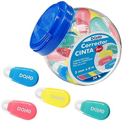 DOHE Expositor de mini correctores de cinta 36 uds DOHE Expositor de mini correctores de cinta 36 uds