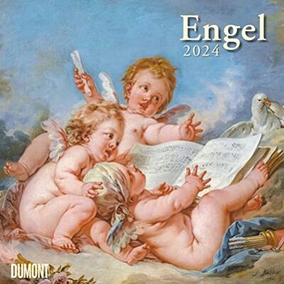DUMONT Engel 2024 Calendario de pared para folletos, formato 30 x 30 cm DUMONT Engel 2024 Calendario de pared para folletos, formato 30 x 30 cm