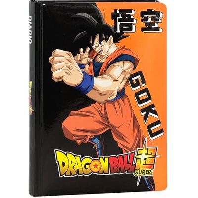 Franco Cosimo Panini Dragon Ball Agenda escolar oficial Dragon Ball, agenda escolar de 12 meses, ideal para la escuela primaria, cubierta acolchada y 320 páginas interiores impresas a color, idea de regalo para niños Franco Cosimo Panini Dragon Ball Agenda escolar oficial Dragon Ball, agenda escolar de 12 meses, ideal para la escuela primaria, cubierta acolchada y 320 páginas interiores impresas a color, idea de regalo para niños