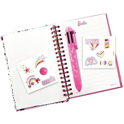 Diario de Barbie de Bolsillo con Paillettes Reversibles Diario de Barbie de Bolsillo con Paillettes Reversibles
