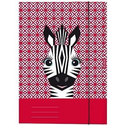 herlitz Carpeta (A4), diseño de cebra herlitz Carpeta (A4), diseño de cebra