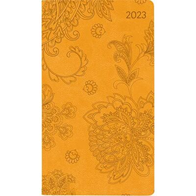Alpha Ladytimer Slim Deluxe Honey 2023 Agenda de bolsillo 9 x 15,6 cm Cubierta Tucson con relieve de diseño Semanal 128 páginas Alpha Ladytimer Slim Deluxe Honey 2023 Agenda de bolsillo 9 x 15,6 cm Cubierta Tucson con relieve de diseño Semanal 128 páginas