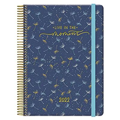 DOHE Agenda Anual Cute 2022- Organizador Semanal Cada Día Una Página Tamaño Mediano 15 x 21 cm Modelo Moment Planificador Mensual Portable De Anillas DOHE Agenda Anual Cute 2022- Organizador Semanal Cada Día Una Página Tamaño Mediano 15 x 21 cm Modelo Moment Planificador Mensual Portable De Anillas