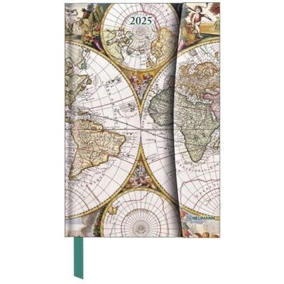 N NEUMANNVERLAGE Antique Maps 2025 – Diary – Calendario de libro – Calendario de bolsillo – 10 x 15: Magneto Diary N NEUMANNVERLAGE Antique Maps 2025 – Diary – Calendario de libro – Calendario de bolsillo – 10 x 15: Magneto Diary