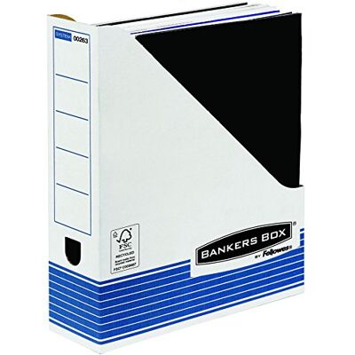 Bankers Box System Revistero automático, A4, lomo 80 mm, azul Bankers Box System Revistero automático, A4, lomo 80 mm, azul