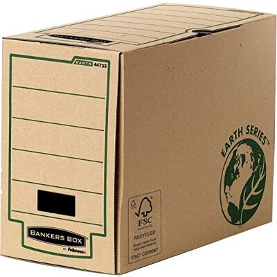 Bankers Box Fellowes Earth Series – Lote de 20 cajas de archivo A4, color Dos de 20 cm Bankers Box Fellowes Earth Series – Lote de 20 cajas de archivo A4, color Dos de 20 cm