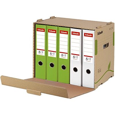 Esselte Eco Caja para guardar archivadores, color marrón Esselte Eco Caja para guardar archivadores, color marrón
