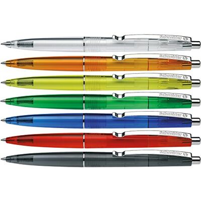 Schneider K20 Icy Colours Bolígrafo tinta azul, pack de 20 unidades, colores surtidos Schneider K20 Icy Colours Bolígrafo tinta azul, pack de 20 unidades, colores surtidos