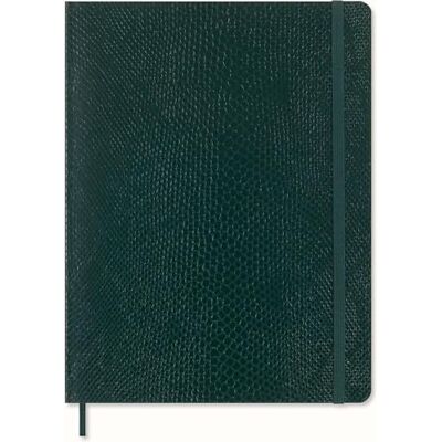 Moleskine Cuaderno Precious & Ethical, con Caja de Regalo, Tapa Blanda Vegana Efecto Pitón, Cierre Elástico, Verde, XL 19x25 cm Moleskine Cuaderno Precious & Ethical, con Caja de Regalo, Tapa Blanda Vegana Efecto Pitón, Cierre Elástico, Verde, XL 19x25 cm