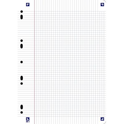 Oxford Estudiantes SOS Notas sola hoja A4 blanca Pequeño azulejos 400 páginas Oxford Estudiantes SOS Notas sola hoja A4 blanca Pequeño azulejos 400 páginas