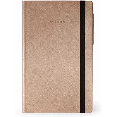 Legami Cuaderno de rayas, tamaño mediano, edición limitada, 192 páginas, cubierta de suave PU, papel certificado FSC®, papel marfil 90 g/m², planificador mensual, agenda de direcciones, marcador, 13 Legami Cuaderno de rayas, tamaño mediano, edición limitada, 192 páginas, cubierta de suave PU, papel certificado FSC®, papel marfil 90 g/m², planificador mensual, agenda de direcciones, marcador, 13