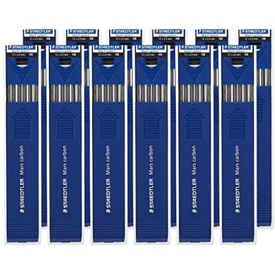 STAEDTLER 200-HB Pack de 12 minas STAEDTLER 200-HB Pack de 12 minas