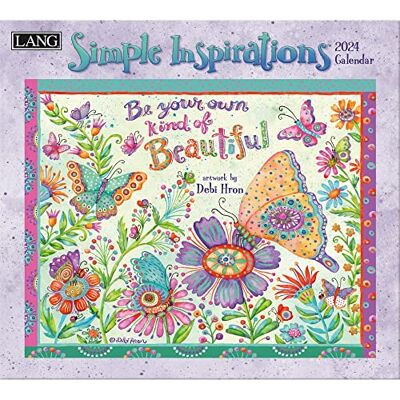 LANG Simple Inspirations™ Calendario de pared 2024 () LANG Simple Inspirations™ Calendario de pared 2024 ()