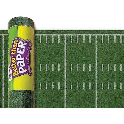 Teacher Created Resources Rollo de tablón de anuncios de tamaño divertido Sports Field Better Than Paper® Teacher Created Resources Rollo de tablón de anuncios de tamaño divertido Sports Field Better Than Paper®