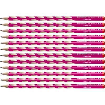 STABILO EASYgraph S - Lápiz ergonómico para zurdos - HB - 2,2mm STABILO EASYgraph S - Lápiz ergonómico para zurdos - HB - 2,2mm