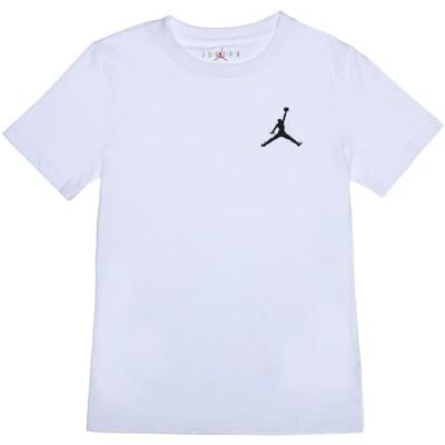 Jordan T-Shirt M/l Bianco/Nero 8-9 Anni Jordan T-Shirt M/l Bianco/Nero 8-9 Anni