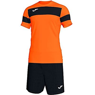 Joma Niños Conjunto de Fútbol, Naranja-Negro, 8XS-7XS Joma Niños Conjunto de Fútbol, Naranja-Negro, 8XS-7XS