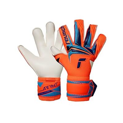 Reusch Guantes de Portero para Hombres Adultos Agarre Extra Fuerte y Ajuste preciso Transpirable para Entrenamiento y Partidos Attrakt Gold X Evolution Reusch Guantes de Portero para Hombres Adultos Agarre Extra Fuerte y Ajuste preciso Transpirable para Entrenamiento y Partidos Attrakt Gold X Evolution