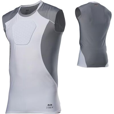 McDavid Hex Chest Protector, Heart-Guard/Sternum Protection – Padded Shirt for Baseball, Football, Lacrosse and Goalies Youth & Adult Sizes McDavid Hex Chest Protector, Heart-Guard/Sternum Protection – Padded Shirt for Baseball, Football, Lacrosse and Goalies Youth & Adult Sizes
