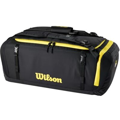 Wilson Bolsa de Lona OPTX, Negro y Amarillo Wilson Bolsa de Lona OPTX, Negro y Amarillo