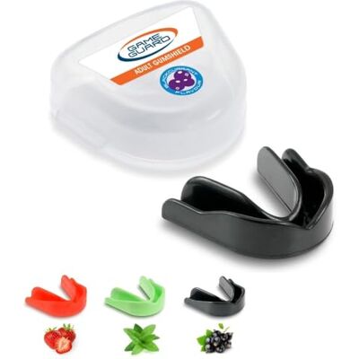 GAME GUARD protector bucal para hervir y morder/protector de encías protector bucal moldeable/protectores de encías júnior/niños/jóvenes Aprobado por CE, deportes escolares, fútbol, rugby GAME GUARD protector bucal para hervir y morder/protector de encías protector bucal moldeable/protectores de encías júnior/niños/jóvenes Aprobado por CE, deportes escolares, fútbol, rugby