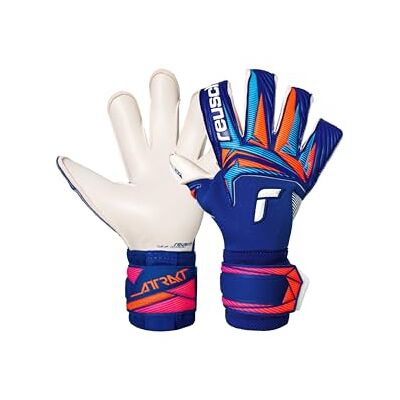 Reusch Guantes de Portero para Hombres Adultos Agarre Extra Fuerte y Ajuste preciso Transpirable para Entrenamiento y Partidos Attrakt Gold X Evolution Reusch Guantes de Portero para Hombres Adultos Agarre Extra Fuerte y Ajuste preciso Transpirable para Entrenamiento y Partidos Attrakt Gold X Evolution