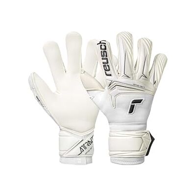 Reusch Ortho-Tec Guantes de Portero Profesionales para Hombre y Adulto, protección de Dedos, Agarre Extremadamente Fuerte y Ajuste, Entrenamiento y Juego, césped Artificial y césped Reusch Ortho-Tec Guantes de Portero Profesionales para Hombre y Adulto, protección de Dedos, Agarre Extremadamente Fuerte y Ajuste, Entrenamiento y Juego, césped Artificial y césped
