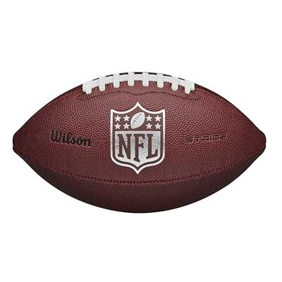 Wilson American Football NFL Stride, Cuero sintético Wilson American Football NFL Stride, Cuero sintético