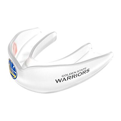 Shock Doctor Protector bucal de Baloncesto de la NBA Golden State Warriors, Transparente, para Adultos Shock Doctor Protector bucal de Baloncesto de la NBA Golden State Warriors, Transparente, para Adultos