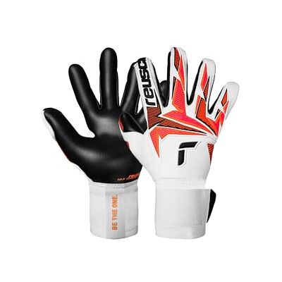Reusch Profi Guantes de Portero para Hombres Adultos Agarre Extra Fuerte, Ajuste preciso, Estabilidad y Confort para Entrenamiento y Partidos Attrakt Freegel Gold X Reusch Profi Guantes de Portero para Hombres Adultos Agarre Extra Fuerte, Ajuste preciso, Estabilidad y Confort para Entrenamiento y Partidos Attrakt Freegel Gold X