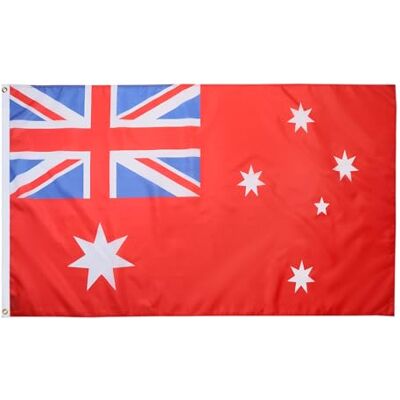 AZ FLAG Bandera Australia Red Ensign 150x90 cm Bandera Australiana Pabellón Civil Australiano 100% Poliéster Con Ojales de Metal integrados 110g Colores Vivos Y Resistente A La Decoloración AZ FLAG Bandera Australia Red Ensign 150x90 cm Bandera Australiana Pabellón Civil Australiano 100% Poliéster Con Ojales de Metal integrados 110g Colores Vivos Y Resistente A La Decoloración