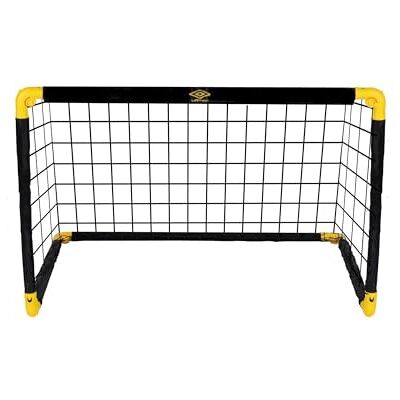 Umbro Portería de Fútbol 50 x 44 x 44 cm Portería Plegable para Jardín Infantil Accesorio de Entrenamiento para Interior y Exterior Negro/Amarillo Umbro Portería de Fútbol 50 x 44 x 44 cm Portería Plegable para Jardín Infantil Accesorio de Entrenamiento para Interior y Exterior Negro/Amarillo