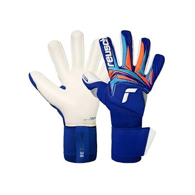 Reusch Guantes de Portero para Hombres Adultos Agarre Extra Fuerte, Corte Flexible y Tacto de Pelota Directa para Entrenamiento y Partidos Attrakt Gold X NC Gravity Reusch Guantes de Portero para Hombres Adultos Agarre Extra Fuerte, Corte Flexible y Tacto de Pelota Directa para Entrenamiento y Partidos Attrakt Gold X NC Gravity