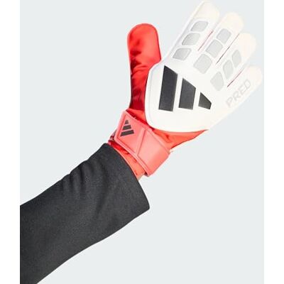 Adidas Unisex Goalkeeper Glove Training, White/Lucid Red/Black, 9 Adidas Unisex Goalkeeper Glove Training, White/Lucid Red/Black, 9