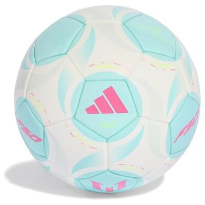 Adidas Unisex Adulto Mess Mini Ball, White/Flash Aqua/halo Mint, 1 Adidas Unisex Adulto Mess Mini Ball, White/Flash Aqua/halo Mint, 1