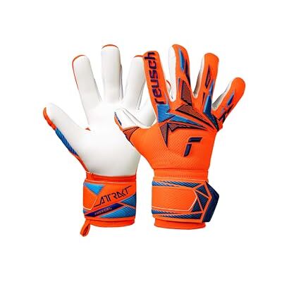 Reusch Guantes de Portero para niños y jóvenes, Agarre Fuerte, Ajuste Flexible y Estabilidad, Transpirables, para Entrenamiento y Juego, césped Natural y césped Artificial, tamaño 4 – 8, Atractivo Reusch Guantes de Portero para niños y jóvenes, Agarre Fuerte, Ajuste Flexible y Estabilidad, Transpirables, para Entrenamiento y Juego, césped Natural y césped Artificial, tamaño 4 – 8, Atractivo