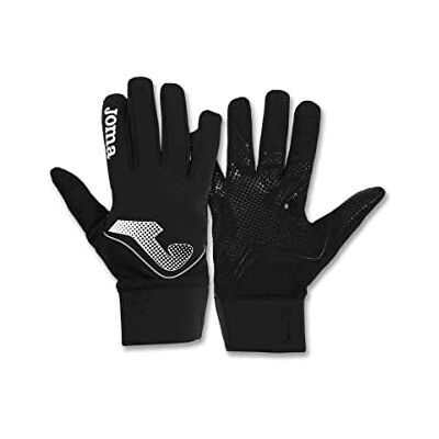 Guantes de fútbol unisex con logo JOMA negro Guantes de fútbol unisex con logo JOMA negro