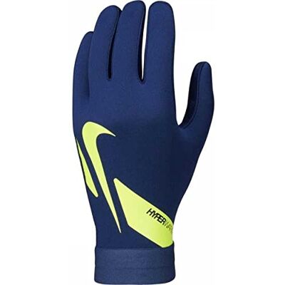 Nike Acdmy Hprwrm-Ho20 Guantes Unisex para Adultos, Azul Void/Azul Void/Volt, M Nike Acdmy Hprwrm-Ho20 Guantes Unisex para Adultos, Azul Void/Azul Void/Volt, M