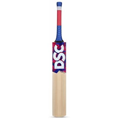 DSC Bate de Cricket Intense Force Cachemira Sauce para Pelota de Cuero Talla 1, Ligero, Funda Libre DSC Bate de Cricket Intense Force Cachemira Sauce para Pelota de Cuero Talla 1, Ligero, Funda Libre