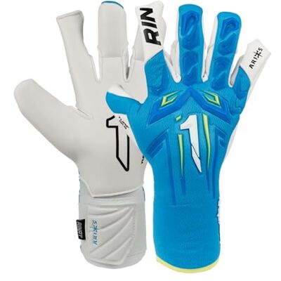 Rinat Guante de Portero Aries X Turf, Azul, Unisex Adulto Rinat Guante de Portero Aries X Turf, Azul, Unisex Adulto