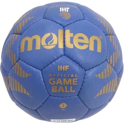 Molten HA5000 Balón de Balonmano Blue/Gold 2 Molten HA5000 Balón de Balonmano Blue/Gold 2