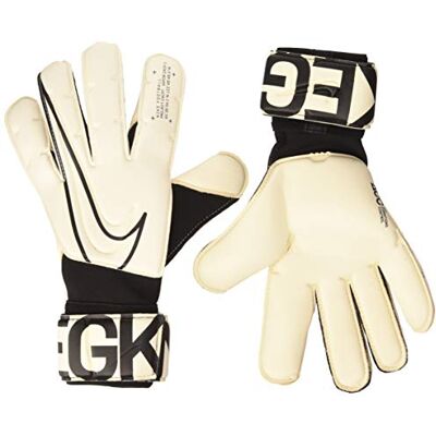 Nike Nk Gk Vpr Grp3-Fa19 Soccer Gloves, Unisex Adulto, White/(Black), 9.5 Nike Nk Gk Vpr Grp3-Fa19 Soccer Gloves, Unisex Adulto, White/(Black), 9.5