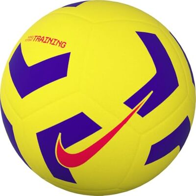 Nike Pitch Training Recreational Soccer Ball Unisex Yellow/Violet/Bright Crimson Tamaño 4 Nike Pitch Training Recreational Soccer Ball Unisex Yellow/Violet/Bright Crimson Tamaño 4