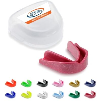 GAME GUARD protector bucal para hervir y morder/protector de encías protector bucal moldeable/protectores de encías júnior/niños/jóvenes Aprobado por CE, deportes escolares, fútbol, rugby GAME GUARD protector bucal para hervir y morder/protector de encías protector bucal moldeable/protectores de encías júnior/niños/jóvenes Aprobado por CE, deportes escolares, fútbol, rugby
