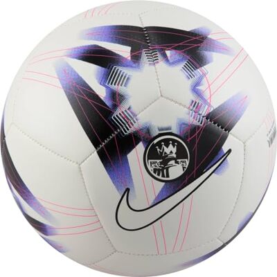 Nike Pelota Redonda Unisex Pl Nk Pitch Fa23, Blanco/Morado Feroz/Blanco, , 3 Nike Pelota Redonda Unisex Pl Nk Pitch Fa23, Blanco/Morado Feroz/Blanco, , 3