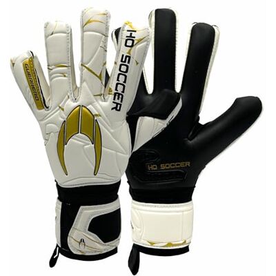 HO Soccer Guerrero One NG Golden Team, Guantes Portero, Unisex Adulto, Blanco/Dorado, 9 HO Soccer Guerrero One NG Golden Team, Guantes Portero, Unisex Adulto, Blanco/Dorado, 9